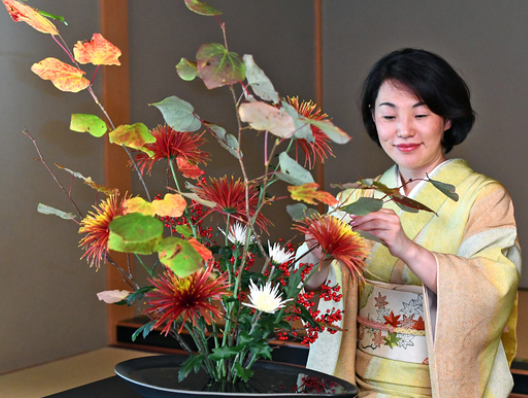 池坊専宗さんの母