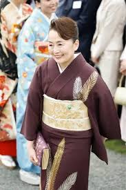 着物姿の信子様