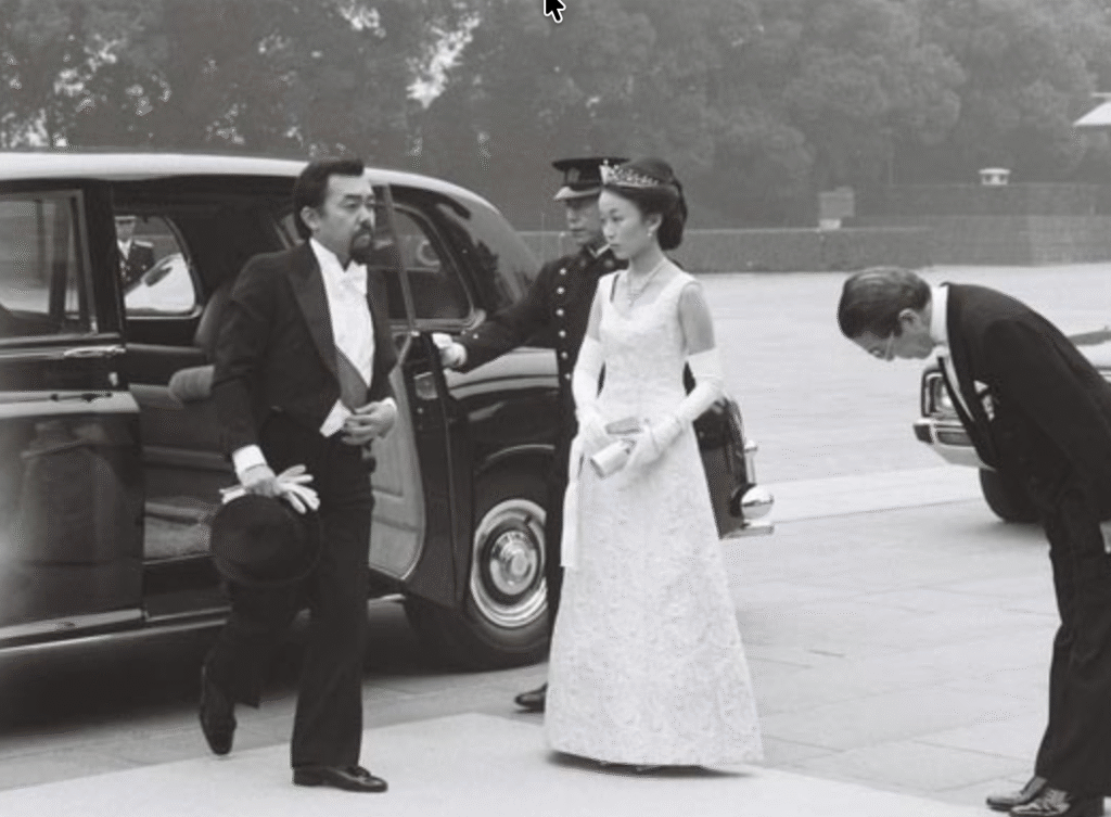 朝見の儀 寛仁親王と信子さま