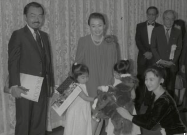 若い頃の信子さまと彬子さま・瑶子さま