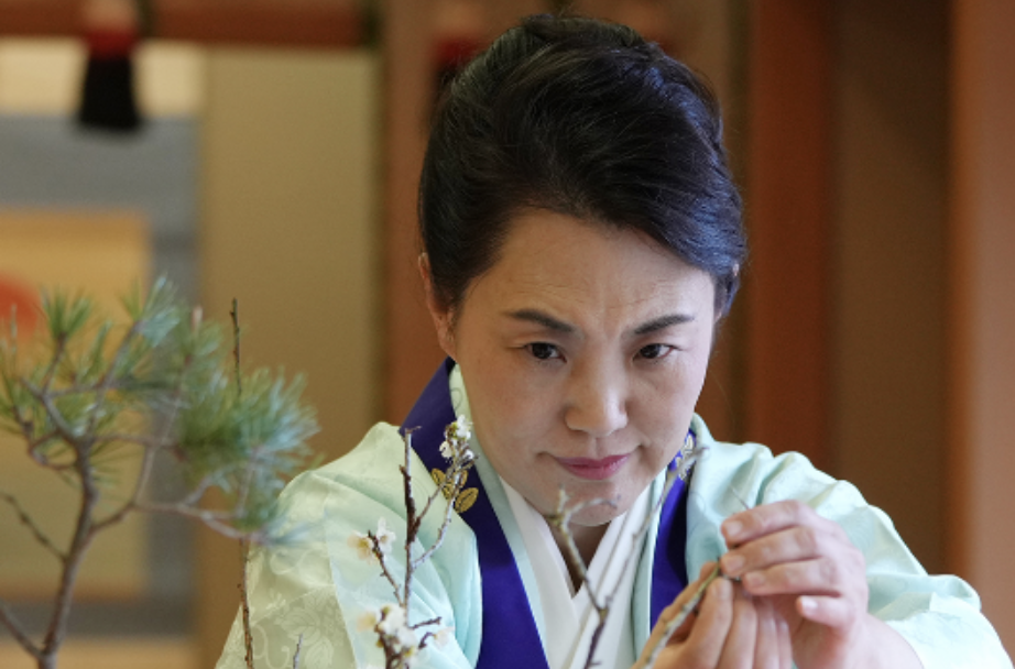 池坊専宗さんの母親・池坊専好さん