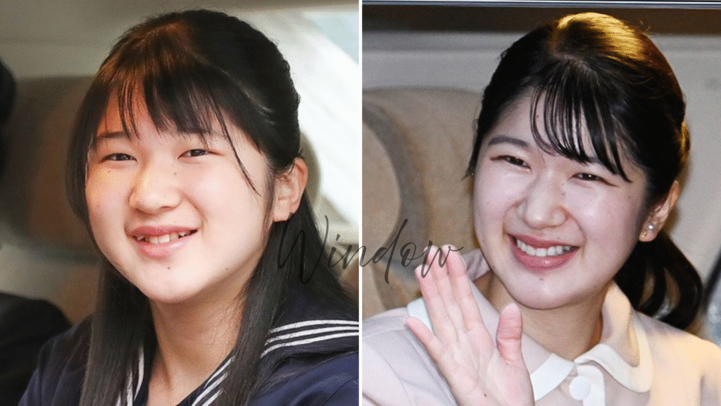 愛子さまの目元の比較画像