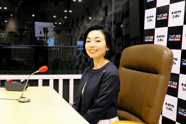 ANNdでパーソナリティを務めた彬子さま