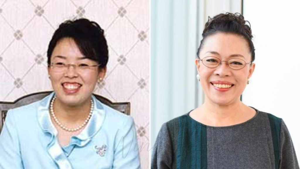 瑶子さまと柴田理恵さんの比較画像