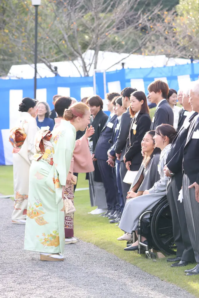 2024年の園遊会　瑶子さま