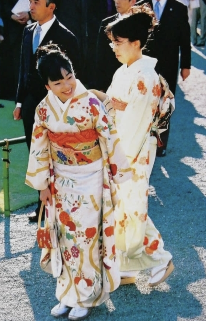 園遊会デビューといわれている彬子さま