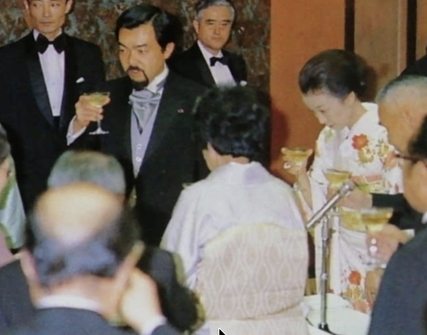 寛仁親王と信子さまの披露宴