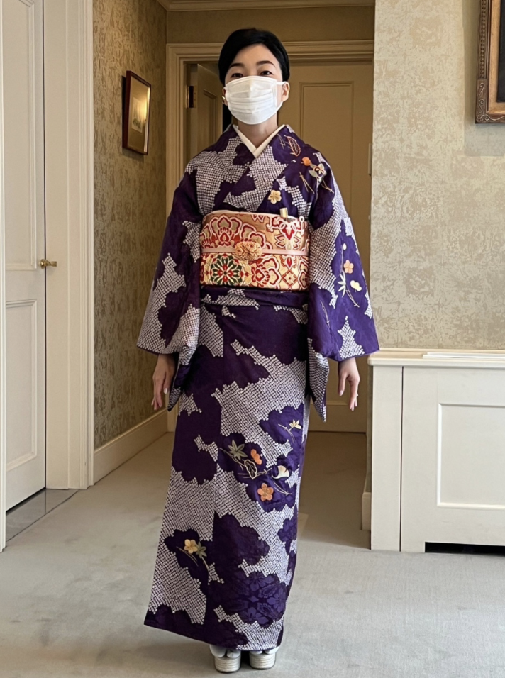 香淳皇后から信子さま、彬子さまに受け継がれた訪問着