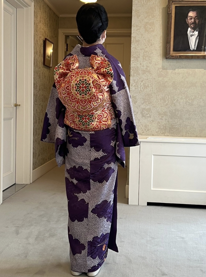 香淳皇后から信子さま、彬子さまに受け継がれた訪問着