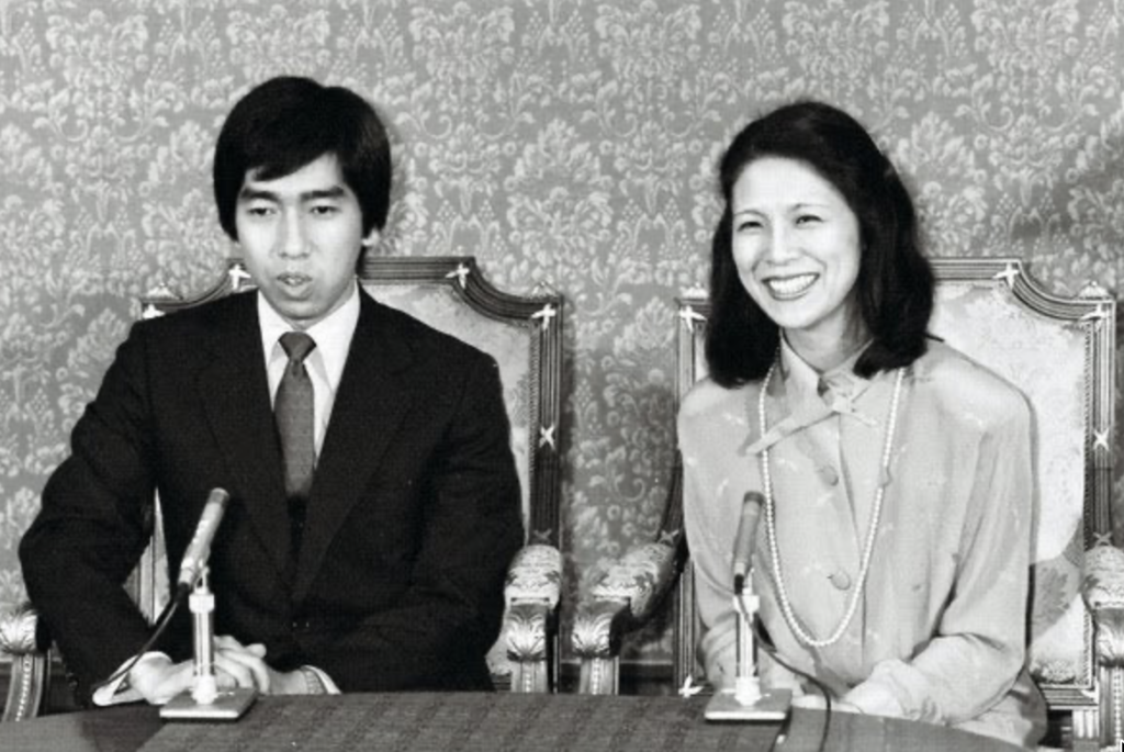 憲仁親王と久子さまの記者会見