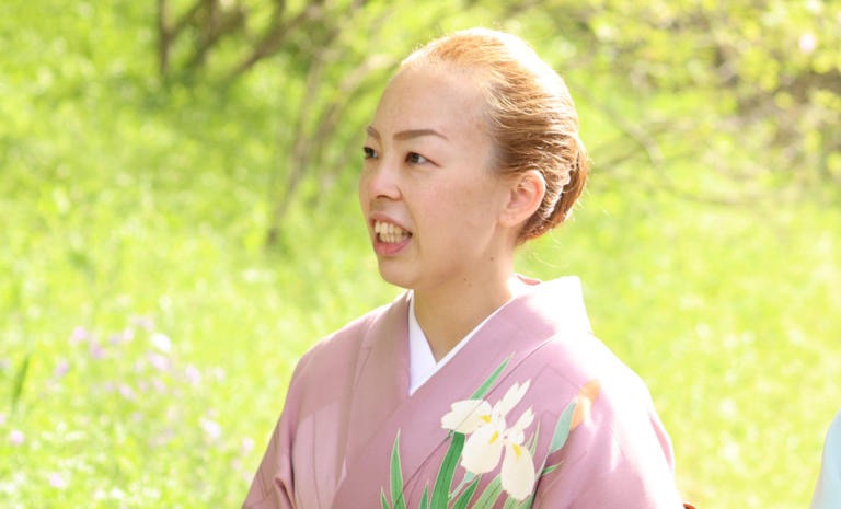 園遊会での瑶子さま