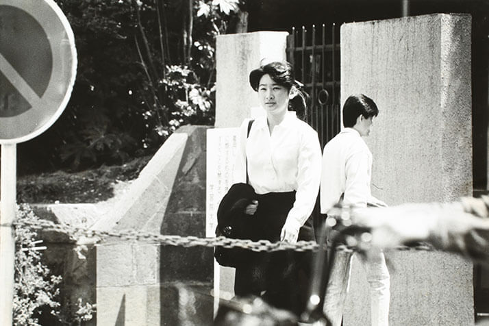 学生時代の紀子さま